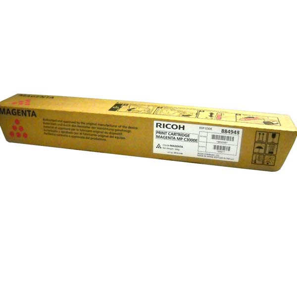 E-shop Ricoh originál toner 888642, 884948, 842032, magenta, 15000str., Ricoh MPC 2000, 2500, AD, 3000, AD, O, purpurová