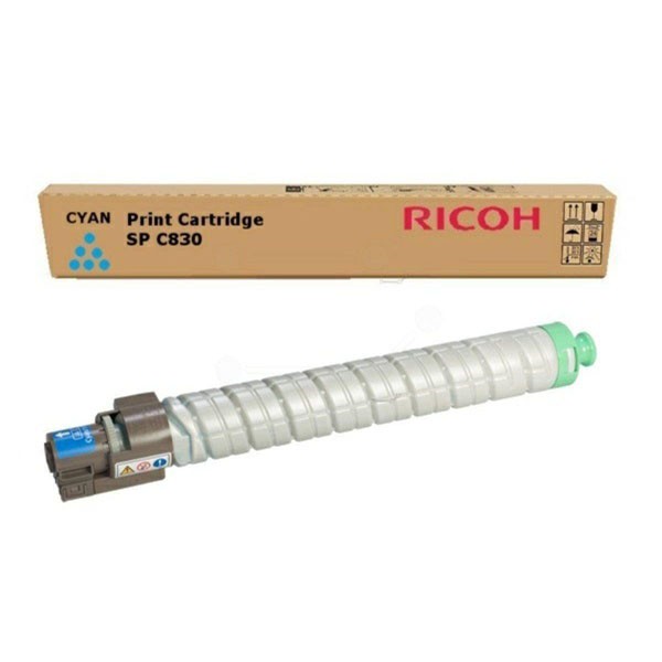 E-shop Ricoh originál toner 821124, 821188, cyan, 27000str., Ricoh SPC 830,SPC 831, O, azurová