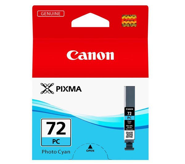 Canon originál ink PGI72PC, photo cyan, 14ml, 6407B001, Canon Pixma PRO-10, photo cyan