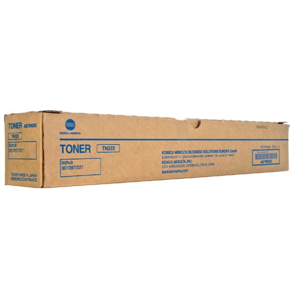 E-shop Konica Minolta originál toner A87M050, black, 23000str., TN-323, Konica Minolta Bizhub 227, 287, 367, O, čierna