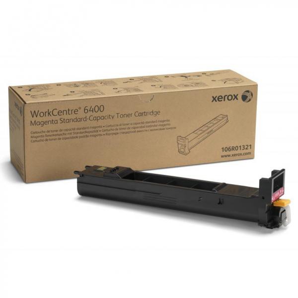 E-shop Xerox originál toner 106R01321, magenta, 8000str., Xerox WorkCentre 6400, O, purpurová