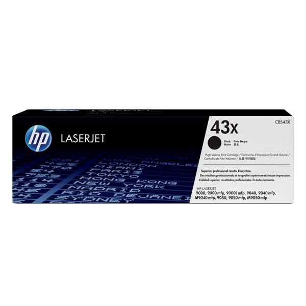 E-shop HP originál toner C8543X, black, 30000str., HP 43X, HP LaserJet 9000, 9040, 9050, N, DN, mfp, O, čierna