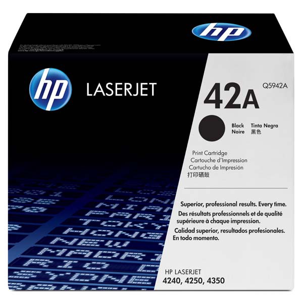 E-shop HP originál toner Q5942A, black, 10000str., HP 42A, HP LaserJet 4250, 4350, O, čierna