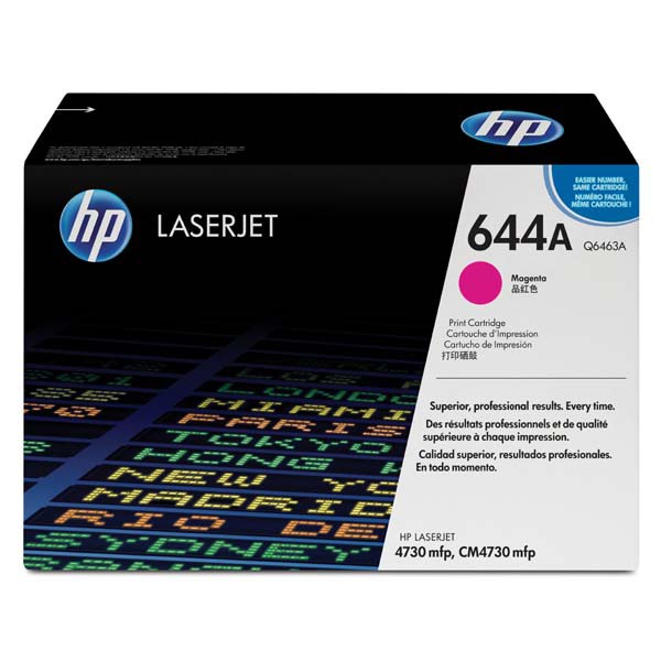 HP originál toner Q6463A, magenta, 12000str., HP 644A, HP Color LaserJet 4730mfp, 4730x, xm, xs, O, purpurová