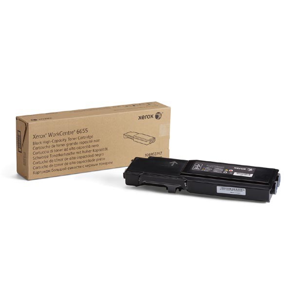 Xerox originál toner 106R02755, black, 12000str., high capacity, Xerox WorkCentre 6655, O, čierna