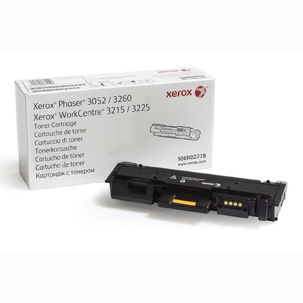 E-shop Xerox originál toner 106R02778, black, 3000str., Xerox Phaser 3052,3260, WorkCentre 3215,3225, O, čierna