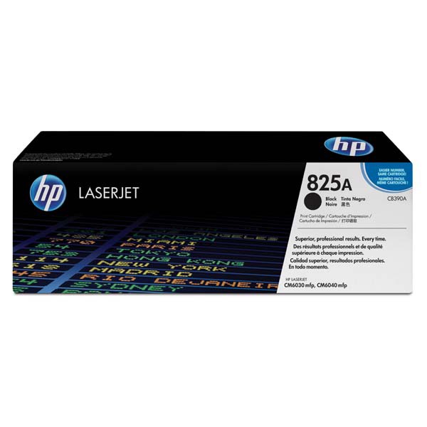 E-shop HP originál toner CB390A, black, 19500str., HP 825A, HP Color LaserJet CM6030, 6040, Enterprise M602, O, čierna