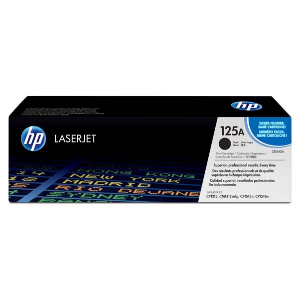 E-shop HP originál toner CB540A, black, 2200str., HP 125A, HP Color LaserJet CP1215, 1515, 1518, O, čierna