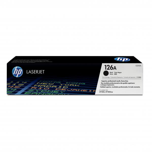 E-shop HP originál toner CE310A, black, 1200str., HP 126A, HP LaserJet Pro CP1025, 1025nw, MFP M175, O, čierna