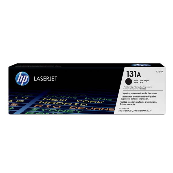 E-shop HP originál toner CF210A, black, 1520str., HP 131A, HP LaserJet Pro 200 M276n, M276nw,, 600g, O, čierna