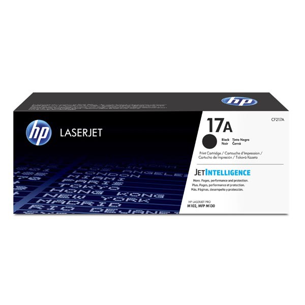 HP originál toner CF217A, black, 1600str., HP 17A, HP LaserJet Pro M102a, M130a, O