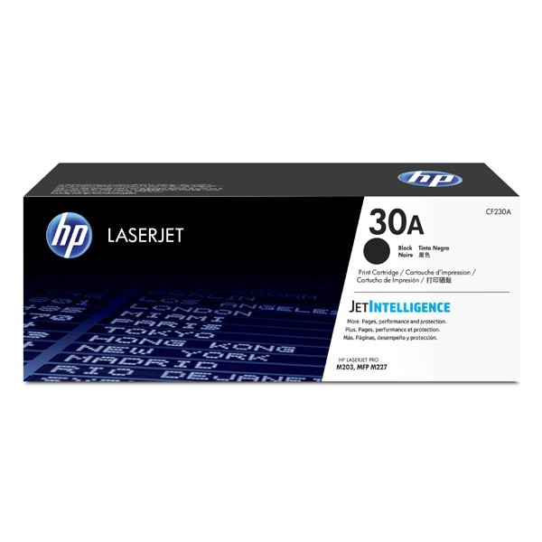 E-shop HP originál toner CF230A, black, 1600str., HP 30A, HP LaserJet Pro MFP M227sdn,227fdw,M203dw,dn Printer, O, čierna