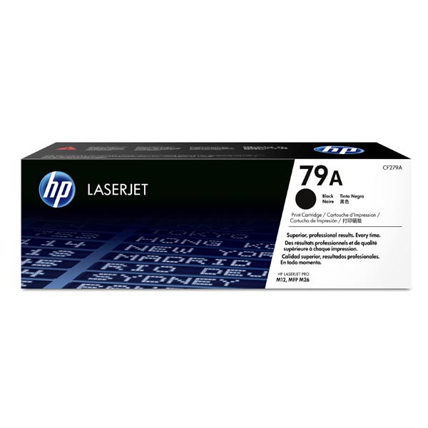 E-shop HP originál toner CF279A, black, 1000str., HP 79A, HP LaserJet Pro M12a, M12w, M26a, M26nw, O, čierna