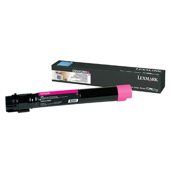 E-shop Lexmark originál toner C950X2MG, magenta, 22000str., Lexmark C950, O, purpurová