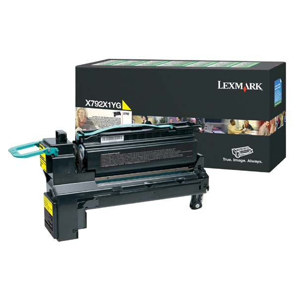 E-shop Lexmark originál toner X792X1YG, yellow, 20000str., return, Lexmark X792 serie, O, žltá