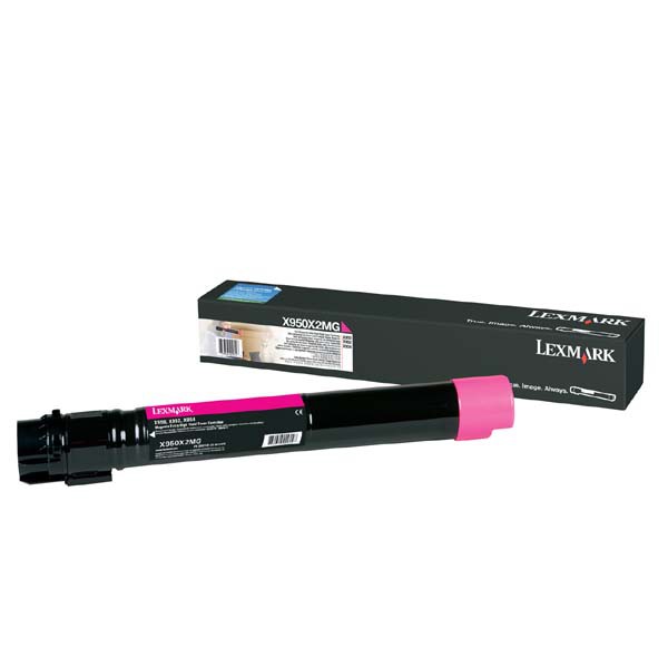 E-shop Lexmark originál toner X950X2MG, magenta, 24000str., extra high capacity, Lexmark X950, X952, X954, O, purpurová