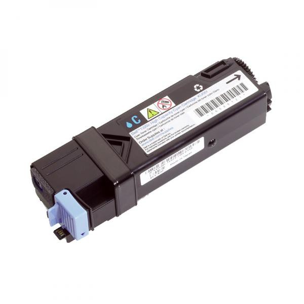 E-shop Dell originál toner 593-10321, 593-10313, cyan, 2500str., FM065, high capacity, Dell 2130CN, O, azurová