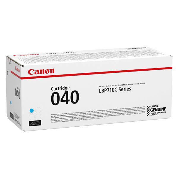 E-shop Canon originál toner 040 C, cyan, 5400str., 0458C001, Canon imageCLASS LBP712Cdn,i-SENSYS LBP710Cx, LBP712Cx, O, azurová