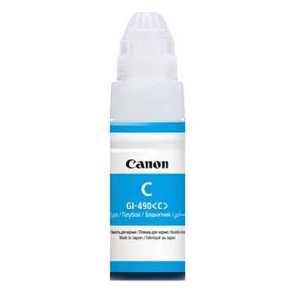 E-shop Canon originál ink GI-490 C, cyan, 7000str., 70ml, 0664C001, Canon PIXMA G1400, G2400, G3400, azurová