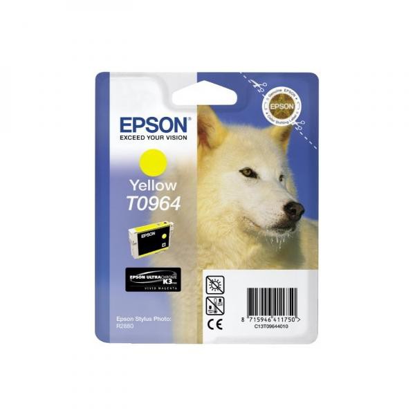 E-shop Epson originál ink C13T09644010, yellow, 13ml, Epson Stylus Photo R2880, žltá