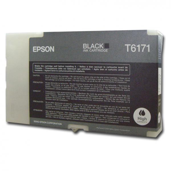 E-shop Epson originál ink C13T617100, black, 100ml, high capacity, Epson B500, B500DN, čierna
